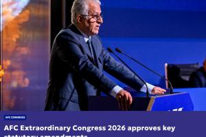 亚足联官方:亚洲杯从2032年开始,由奇数年举办改为偶数年举办