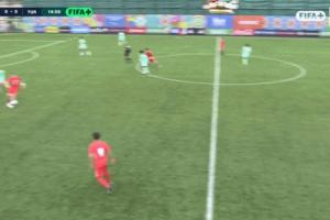 防线被打穿!对手斜吊左路后单刀破门,U15国足0-1落后土耳其U15