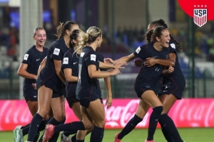 残暴！美国U17女足17-0大胜萨摩亚U17女足创造纪录